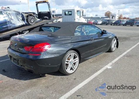 2015 BMW 650I xDrive z USA, uszkodzony, nr VIN WBAYP1C58FD217094
